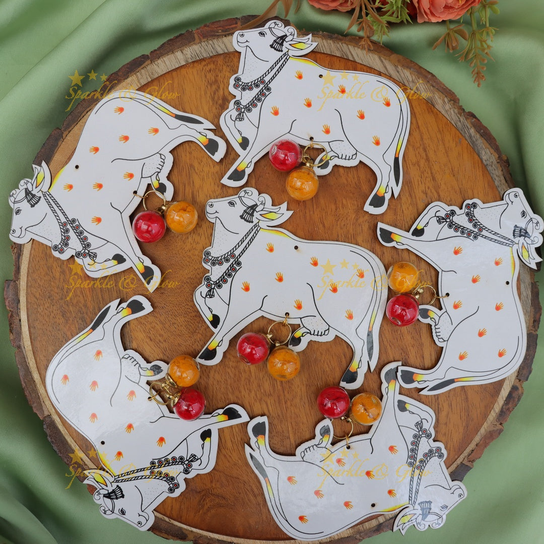 Unique Tamboola Cow Gift & Kumkum Holders Online