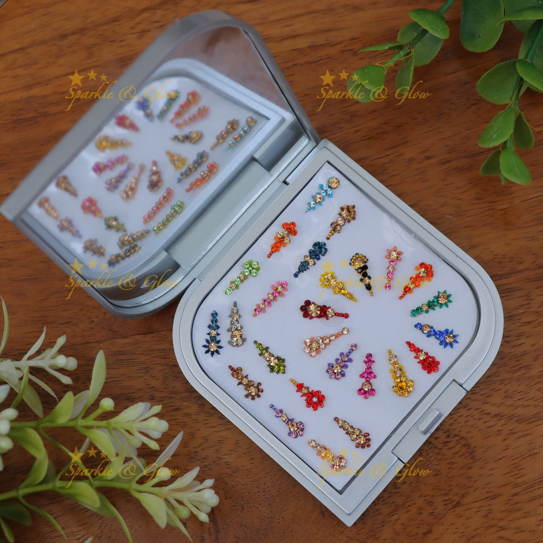 Sparkle with Festive Multicolor Bindis for Celebrations