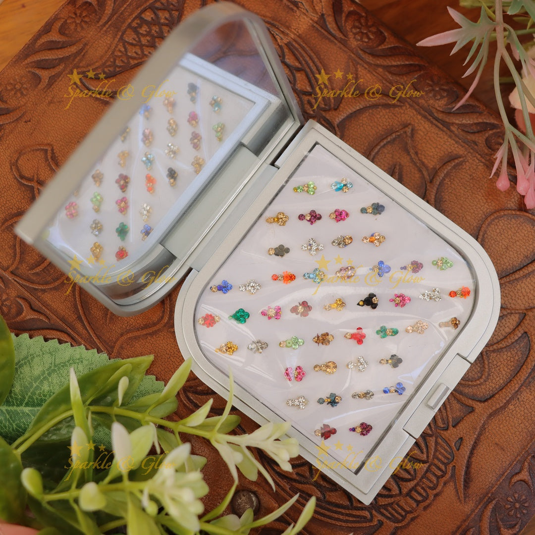 Vibrant Multi Color Bindi Set - Elegance for Every Occasion