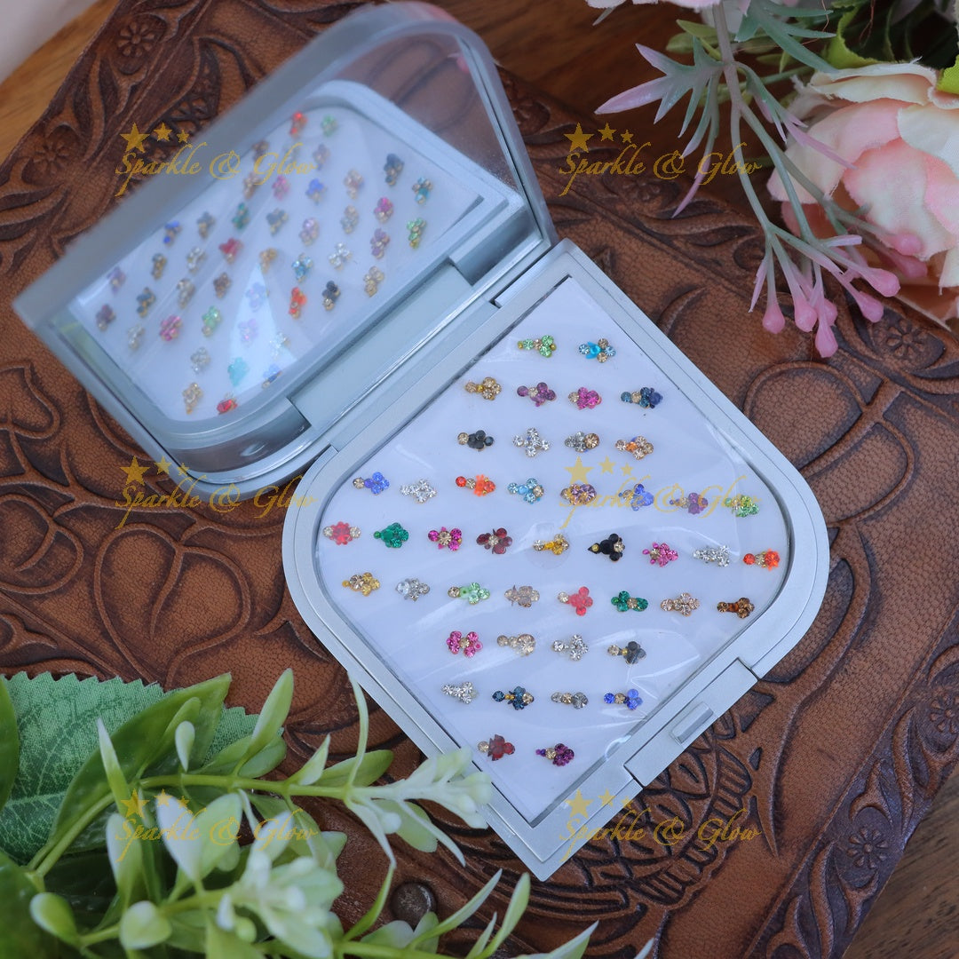 Vibrant Multi Color Bindi Set - Elegance for Every Occasion