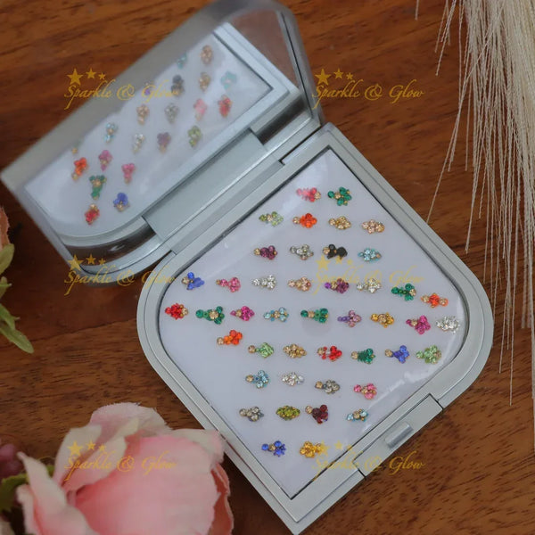 Bindi Set Elegant Stone Bindi Set for Festive Celebrations – Sparkle and Glow