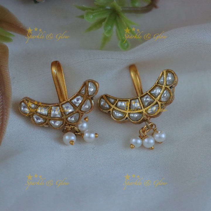 Stunning Jadau Kundan Earrings for Weddings