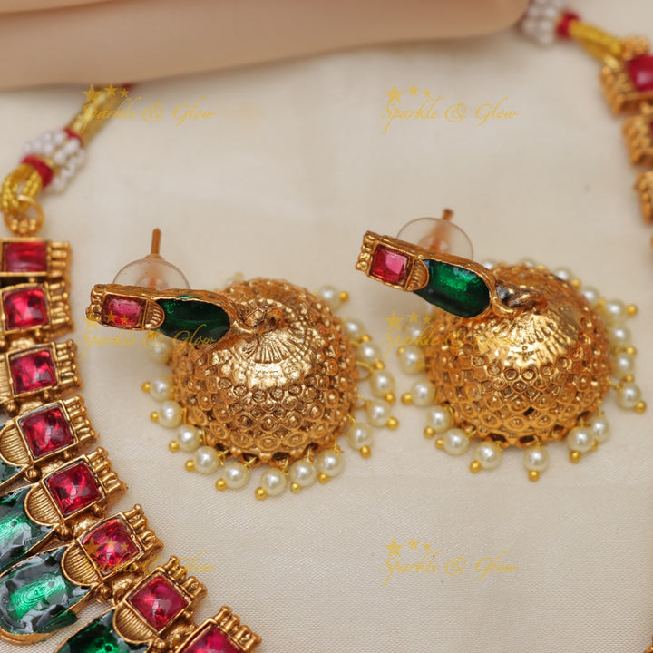 Kerala Bridal Jewelry Set - Timeless Elegance