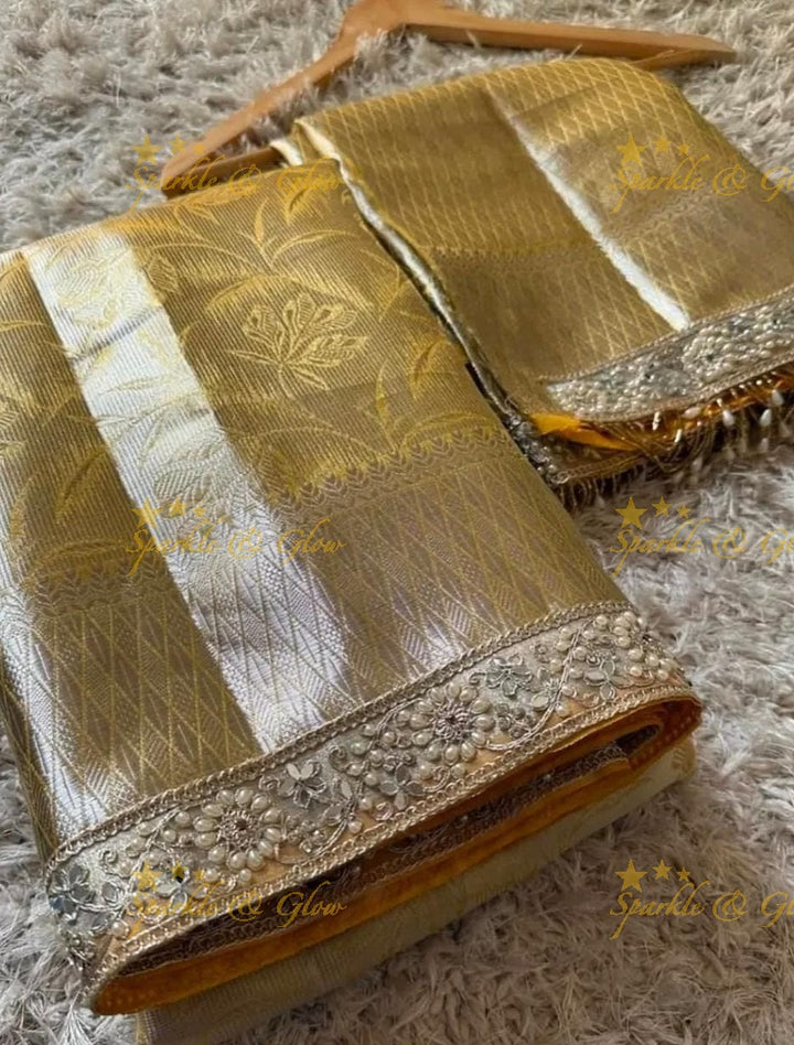 Elegant Pink Kanjivaram Silk Saree for Festive Occasions