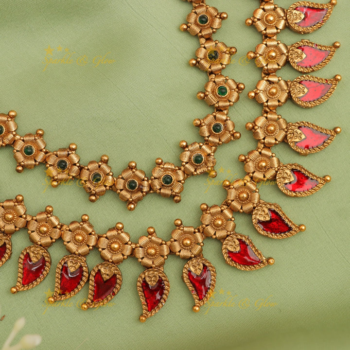 Buy Kemp Mango Necklace for Festive Glamour Online