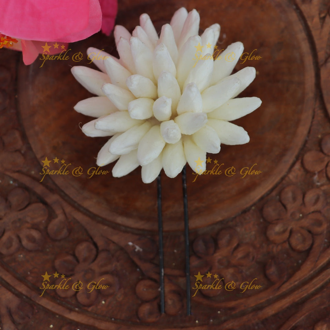 Elegant Imitation Jasmine Hairpin for Celebrations