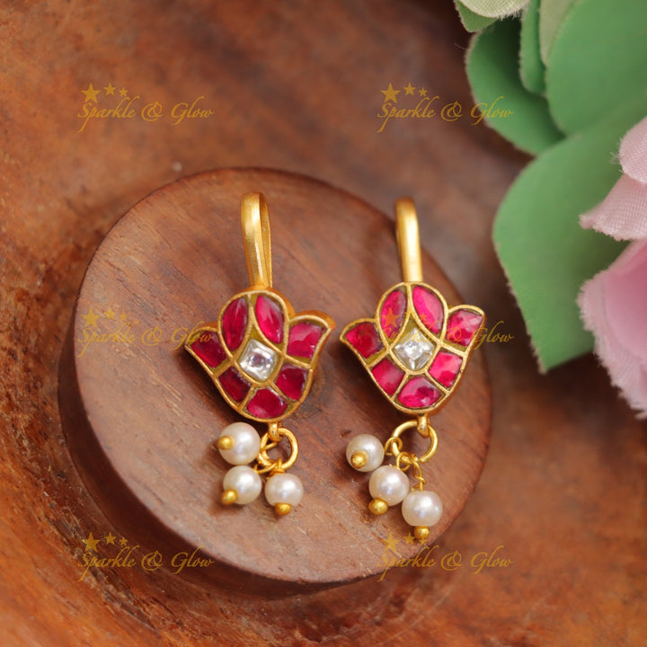 Exquisite Kundan Earrings - Perfect for Festive Glamour
