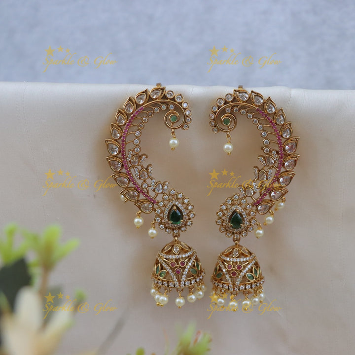 Elegant Mango Kemp Earrings - Imitation Jewellery