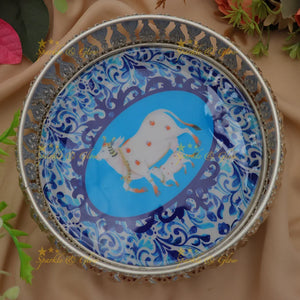 Exquisite Kalamkari Decorative Basket - Ideal Gift Choice