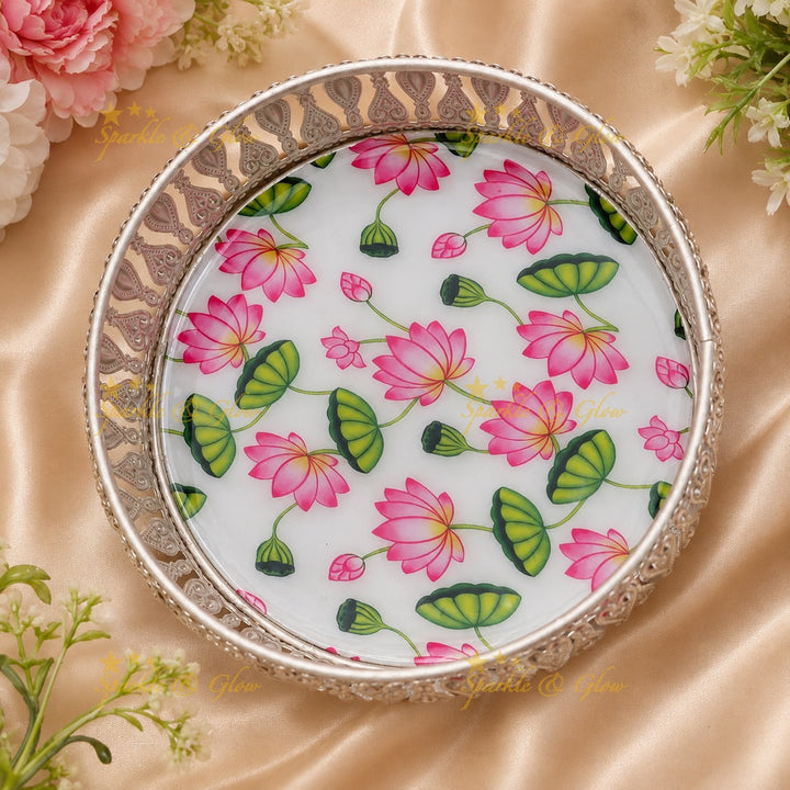 Exquisite Kalamkari Decorative Basket - Ideal Gift Choice