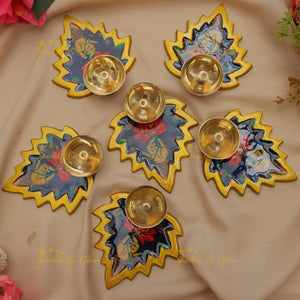 Festive Diya Set - Illuminate Your Celebrations set of 6