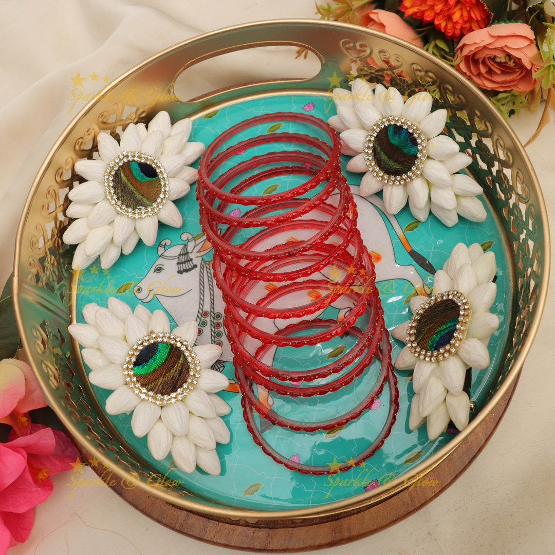 Exquisite Bridal Bangle & Hairpin Set for Weddings