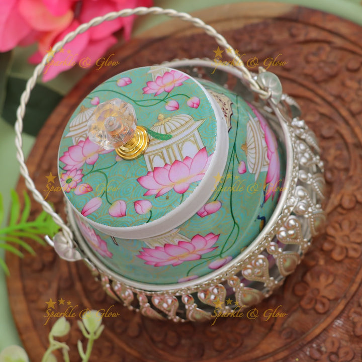 Beautiful Botanical Gift Jar & Basket Set