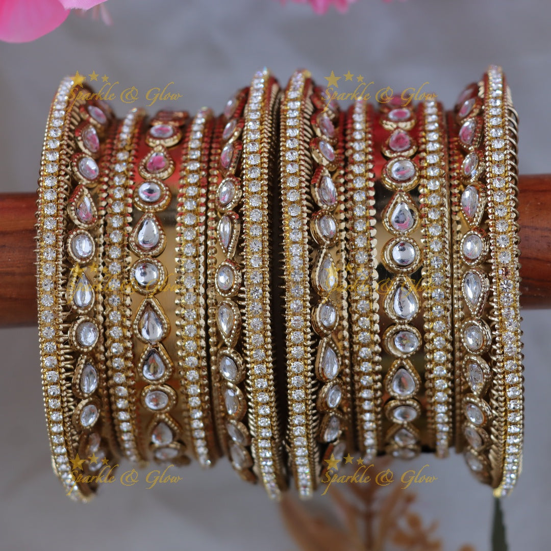Exquisite Kundan Bangles for Festive Celebrations