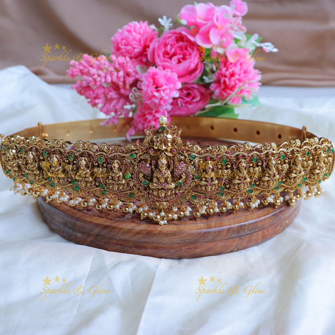 Lavish Kemp Bridal Hipbelt | Temple Style Belt