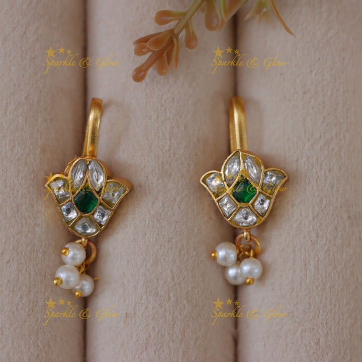 Exquisite Kundan Earrings - Perfect for Festive Glamour