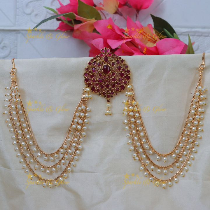 Exquisite Kemp Jadabilla & Pearl Hair Accessory Online