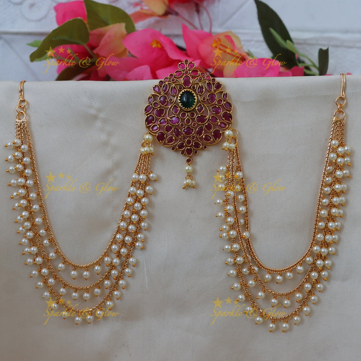 Exquisite Kemp Jadabilla & Pearl Hair Accessory Online