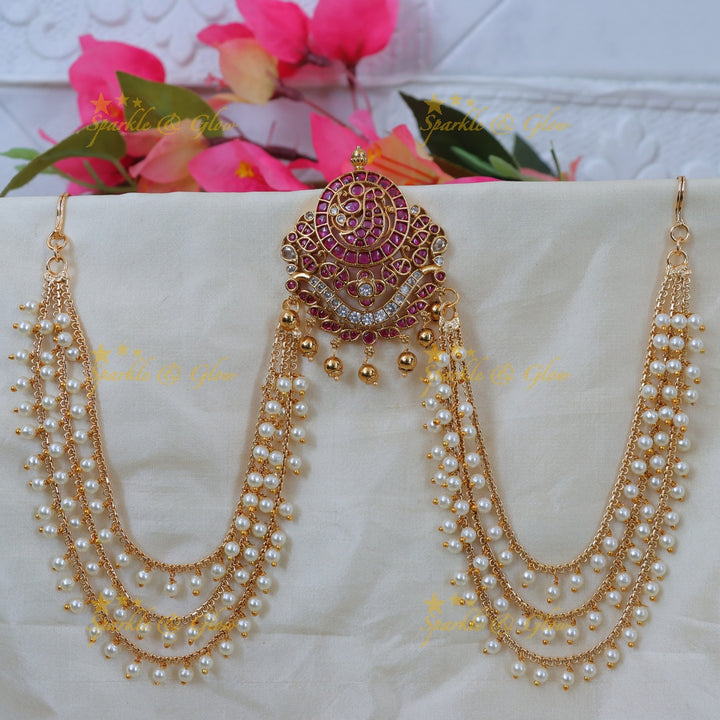 Exquisite Peacock Kemp Jadabilla for Festive Elegance