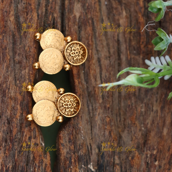 Exquisite Gold Coin Necklace for Festive Celebrations