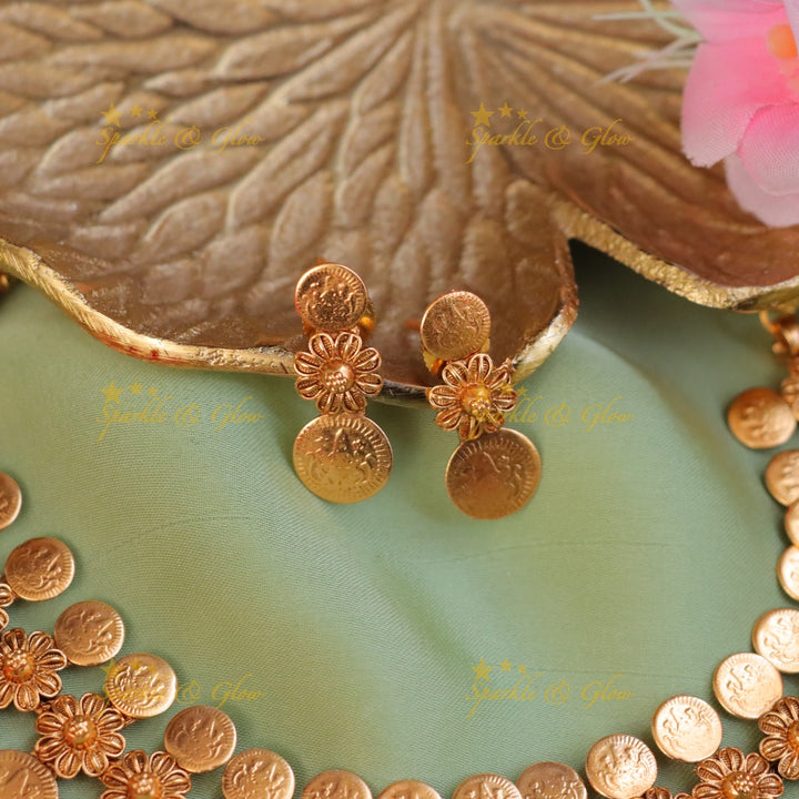 Coin Temple Necklace - Elegance for Celebrations