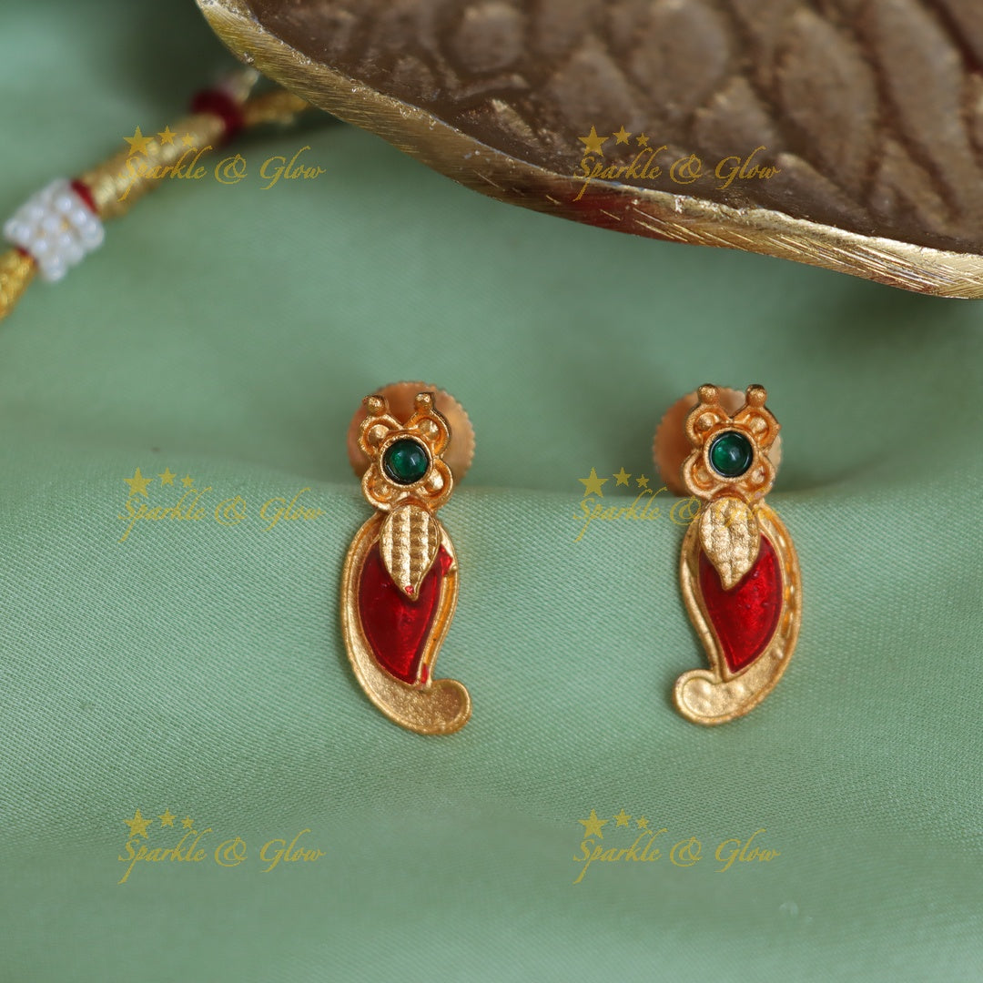 Exquisite Mango Floral Necklace – Wedding Elegance