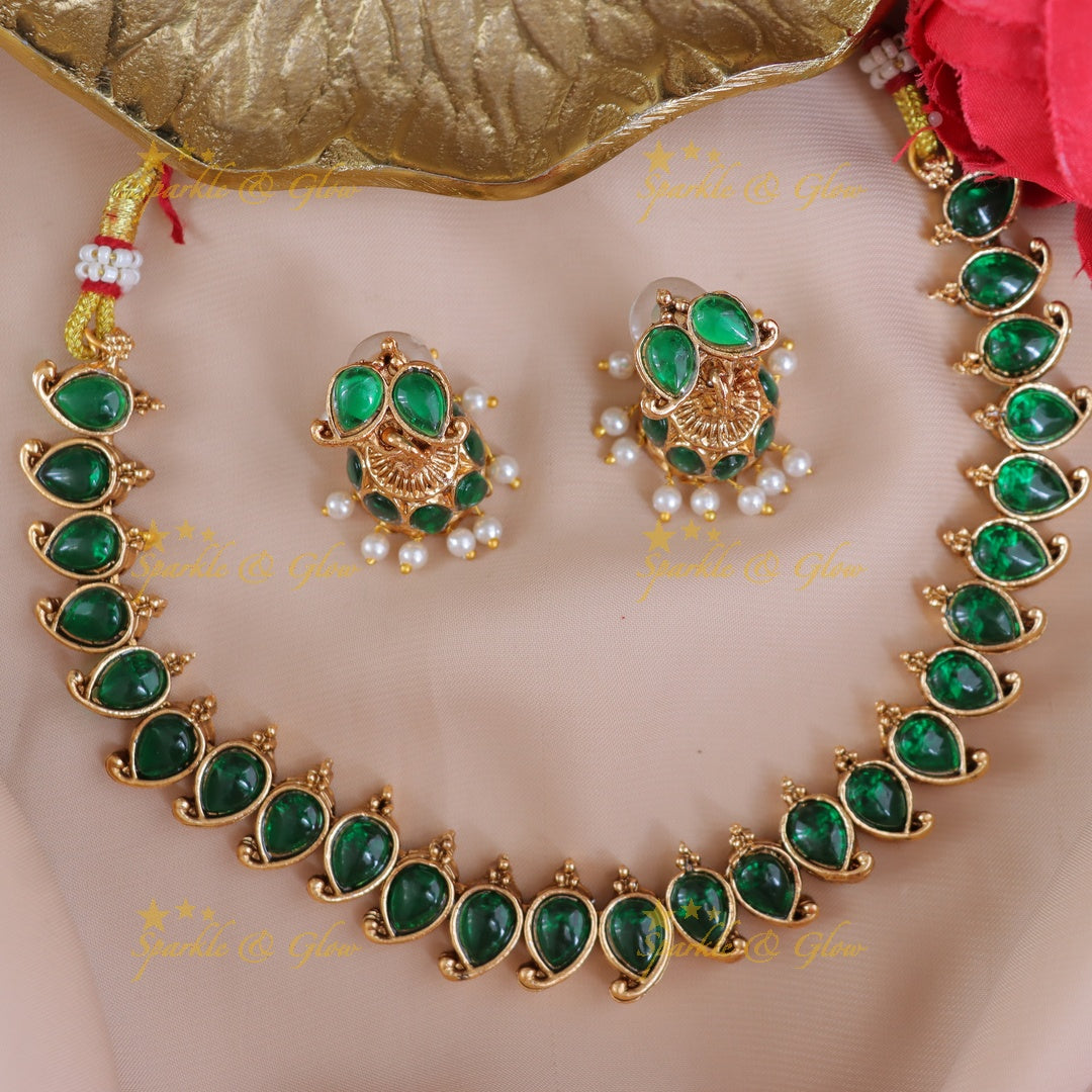 Exquisite Mango Kemp Necklace for Special Occasions