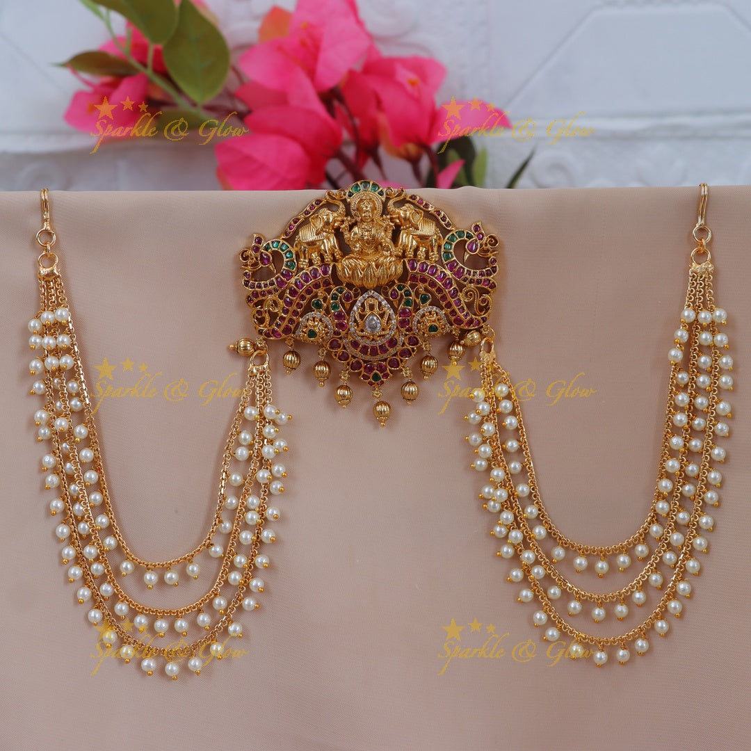 Elegant Pearl Maatil Jadabilla for Festive Glamour