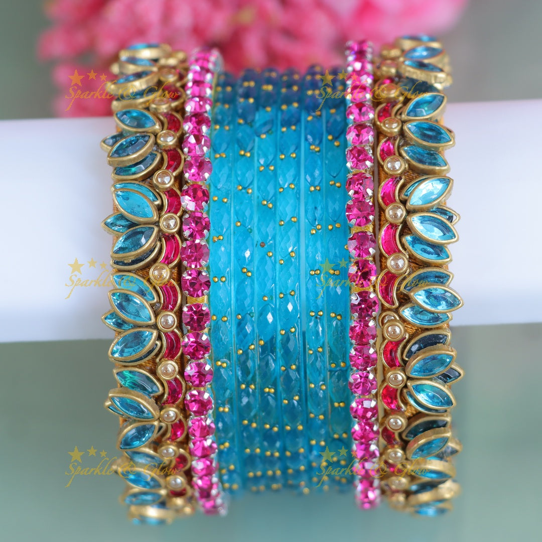 Exquisite Lotus Floral Bangles for Weddings - Latest Arrival
