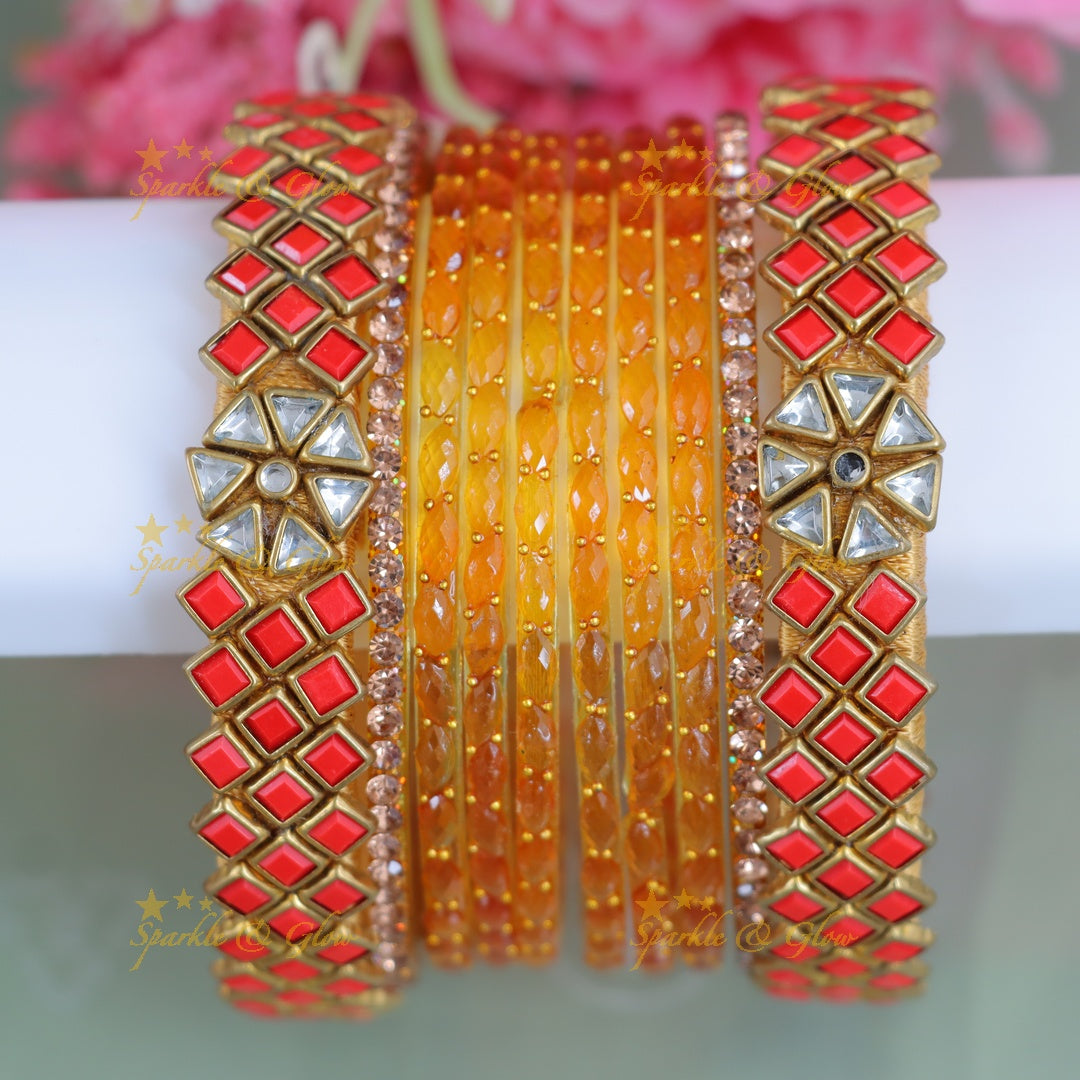 Exquisite Kundan Bangles - Perfect for Every Occasion