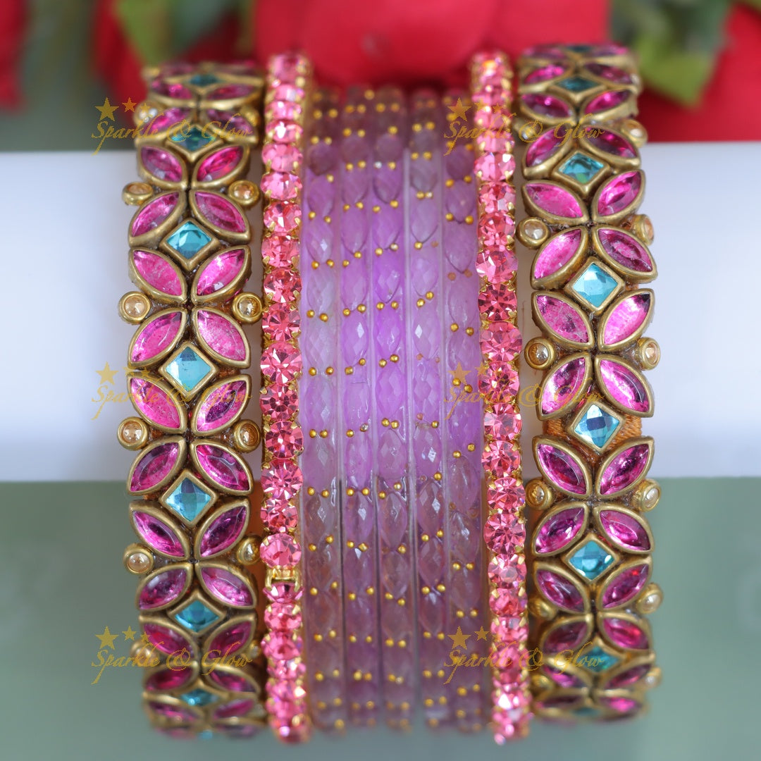 Exquisite Kundan Bangles for Weddings & Celebrations