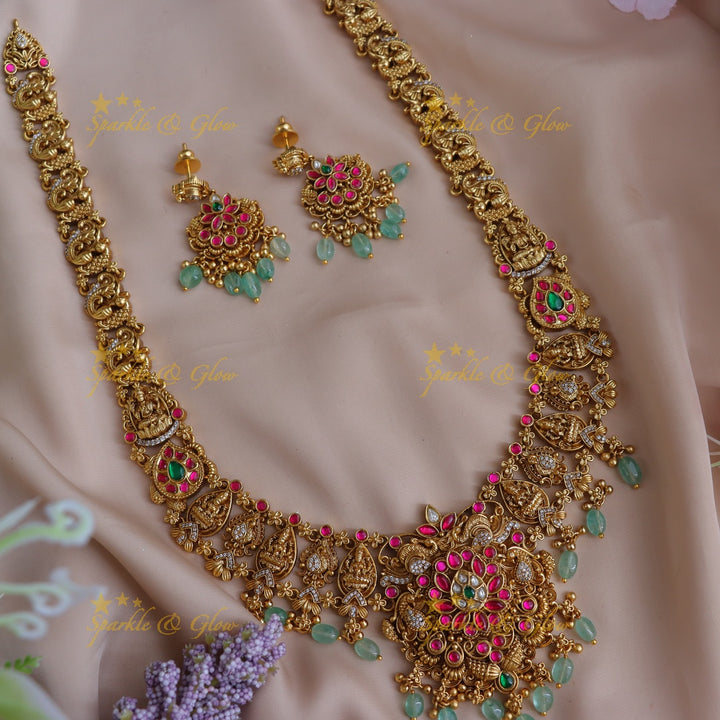 Exquisite Indian Temple Necklace - Goddess Inspired
