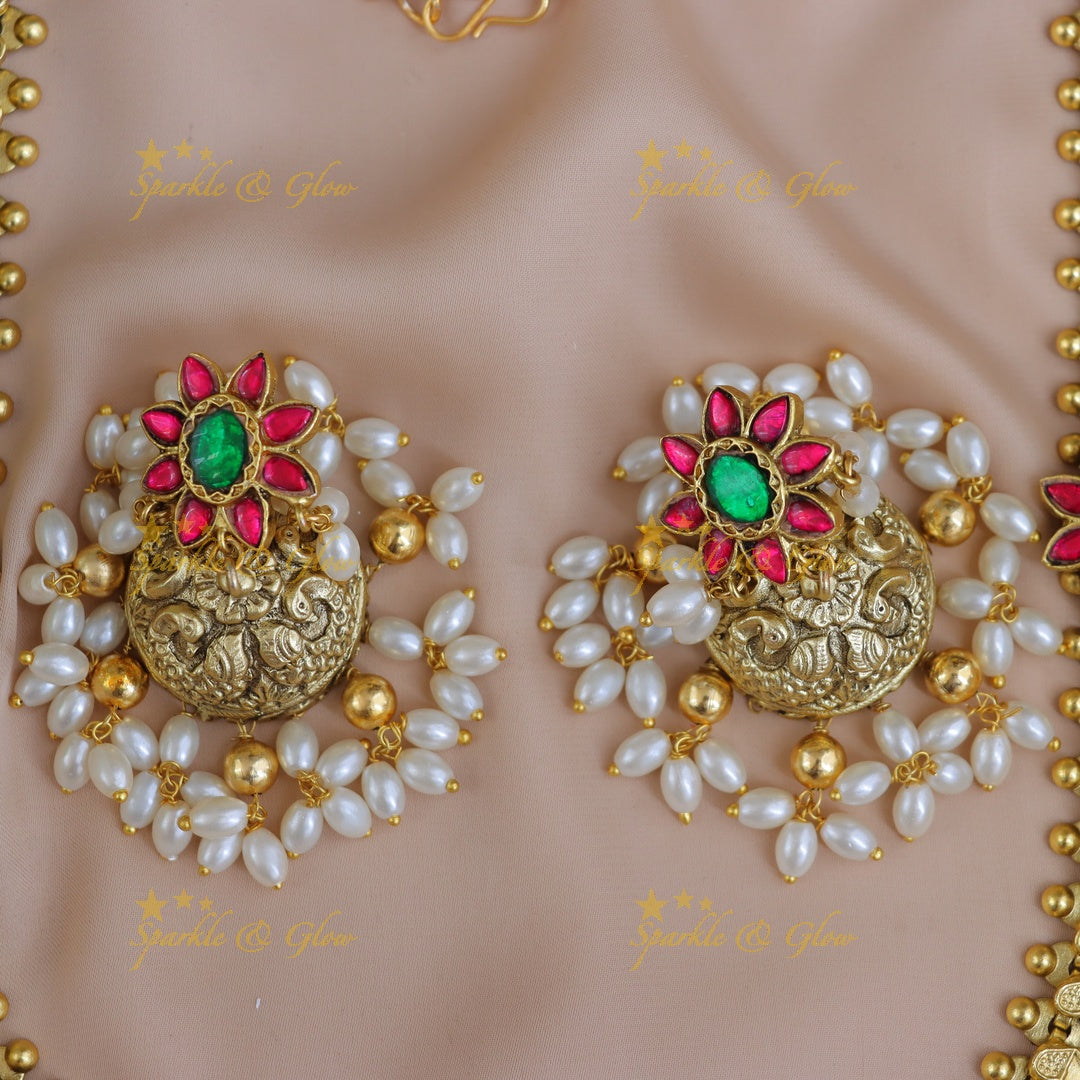 Stunning Lakshmi Coin Jadau Necklace for Festive Flair