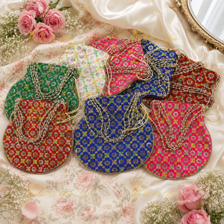 Exquisite Vibrant Potli Bags for Festive Celebrations