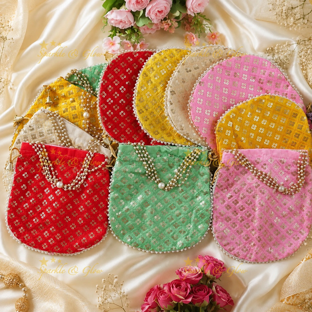 Vibrant and Chic Potli Bags for Perfect Return Gifts