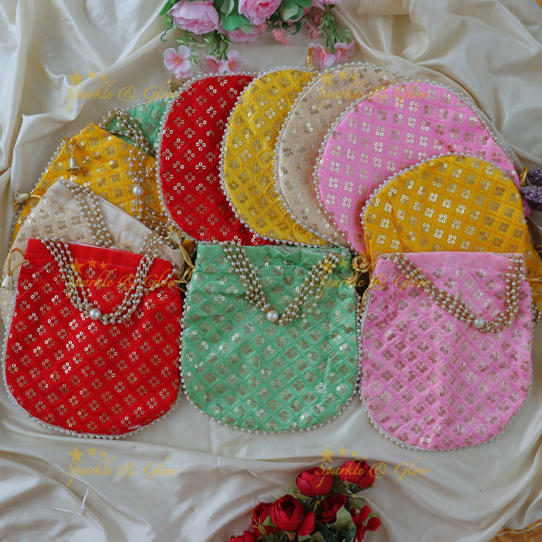 Vibrant and Chic Potli Bags for Perfect Return Gifts