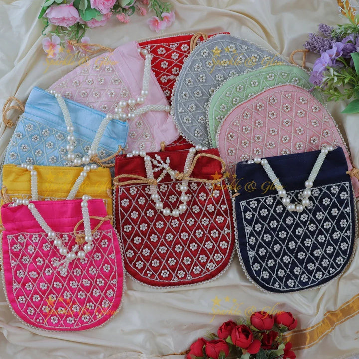 Elegant Designer Potli Bags Set - Perfect Festive Gift