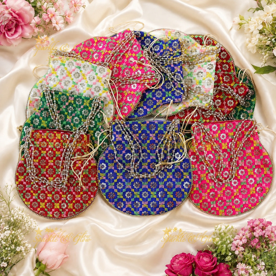 Elegant Pearl Potli Bags for Your Festive Wardrobe