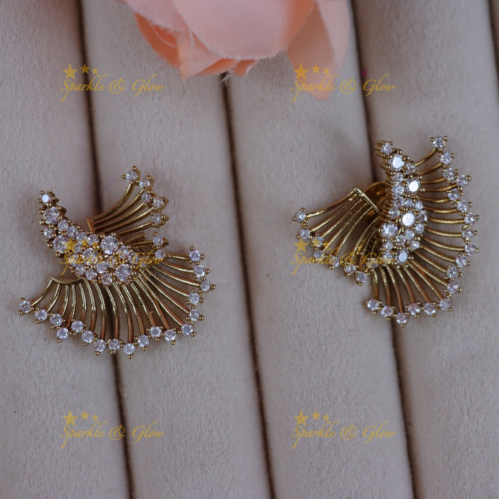 Exquisite Mango Stone Earrings for Elegant Festivities