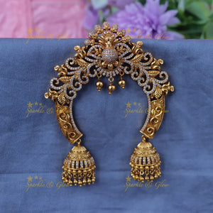 Elegant Pearl Peacock Adornments for Special Occasions