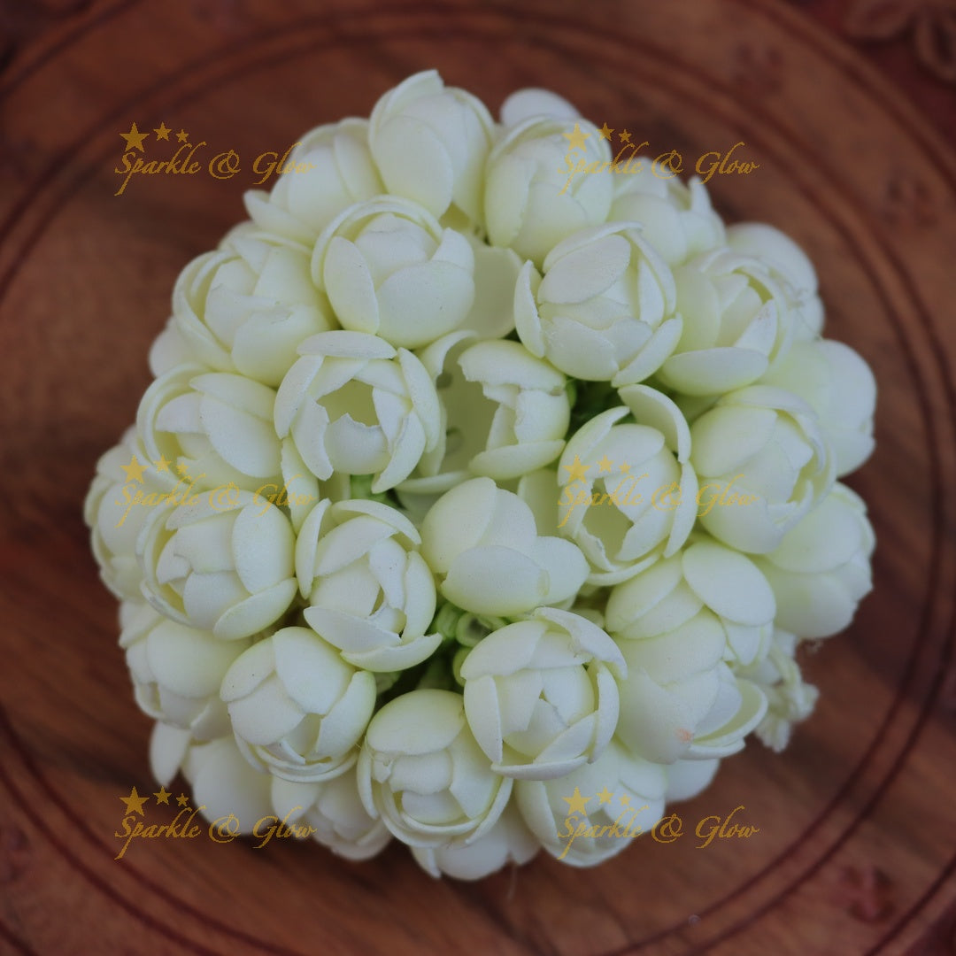 Elegant Jasmine Festive Gajra Hair Accessory