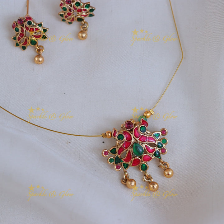 Jadau Invisible Necklace – Festive Elegance Redefined