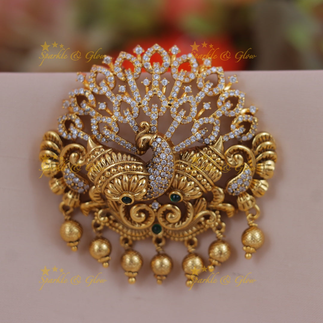 Exquisite Peacock Jadabilla for Sumptuous Weddings