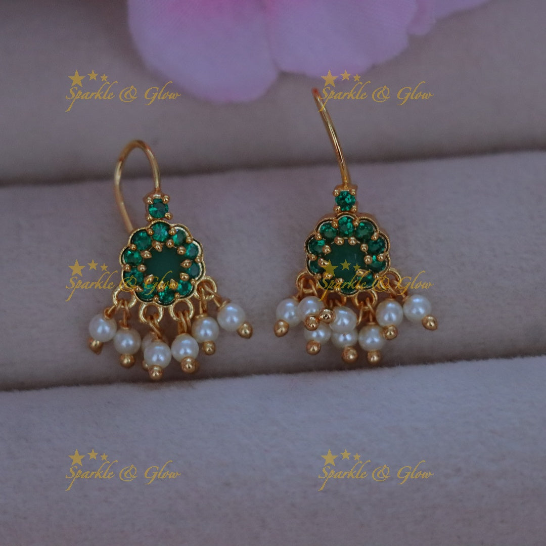 Elegant Pearl Bugadi Earrings for Festive Glamour