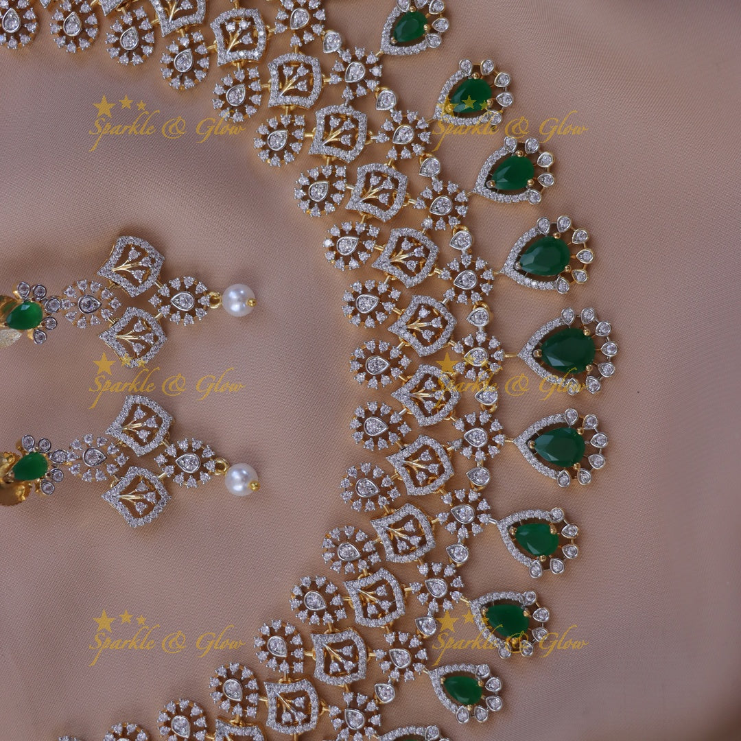 Stunning Festive Gold Necklace Set for Memorable Celebrations