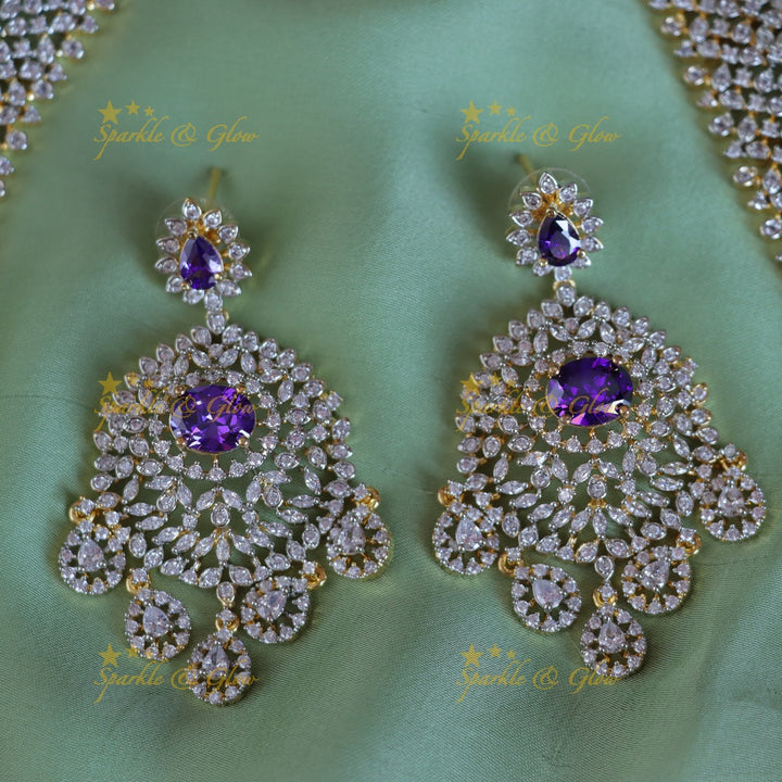 Exquisite Gold-Plated Bridal Necklace Set for Elegance