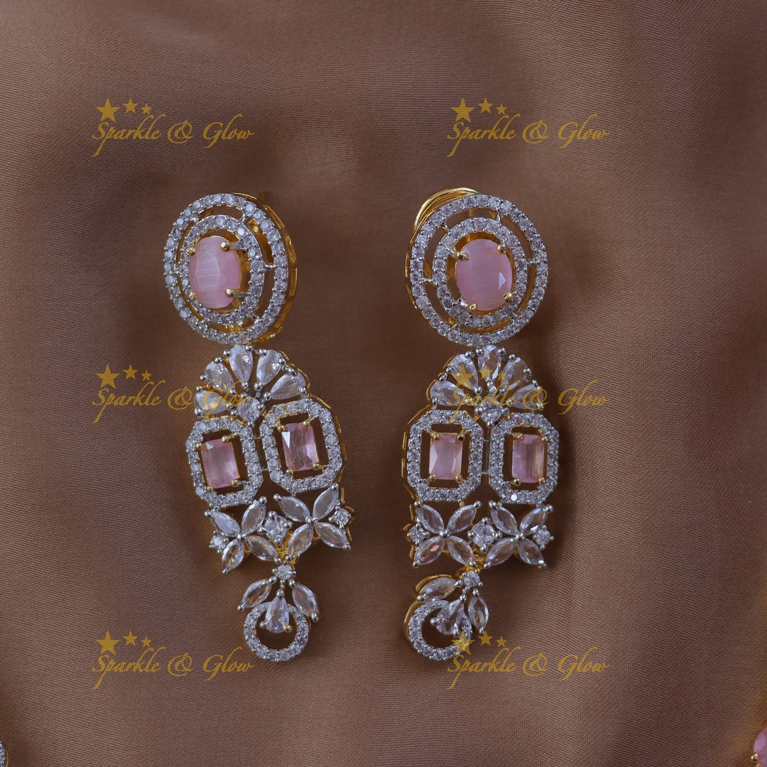 Elegant Layered Floral Necklace for Festive Occasions