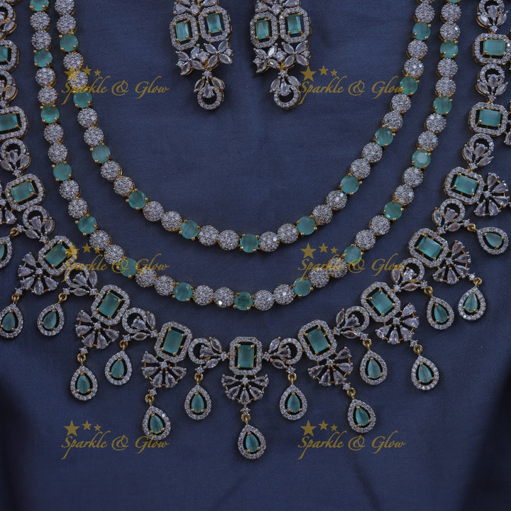 Elegant Layered Floral Necklace for Festive Occasions