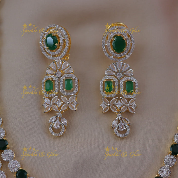 Elegant Layered Floral Necklace for Festive Occasions