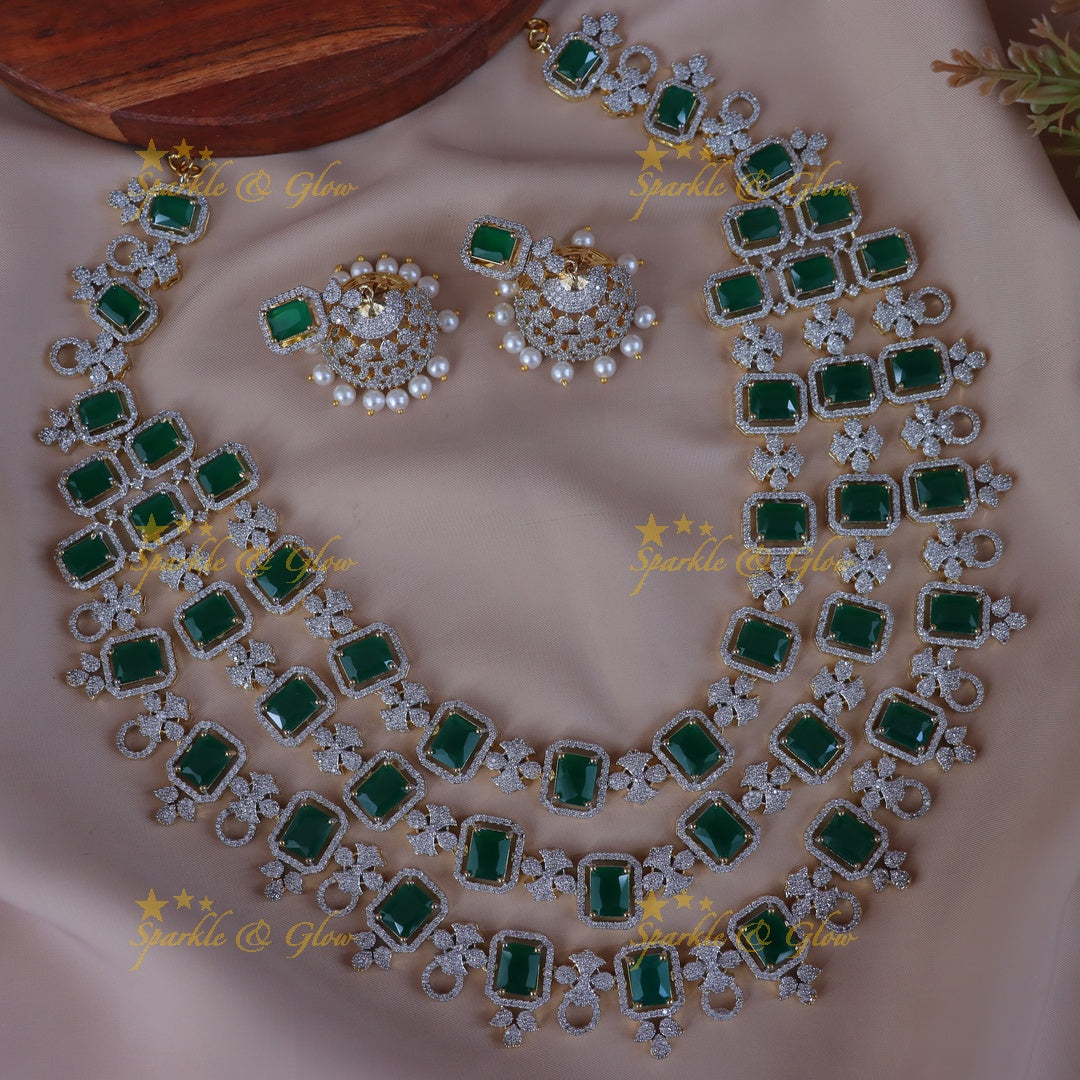 Exquisite Stone Layered Necklace for Festive Occasions